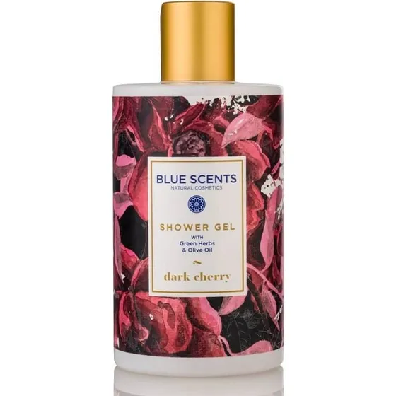 Blue Scents Dark Cherry Duschgel, 300 ml, Mediterraner Duft