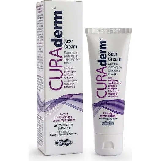 UNI-PHARMA CURAderm Heilungs- und Narbencreme 50ml