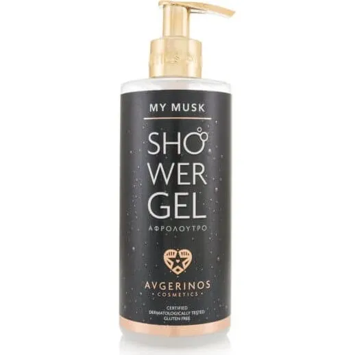 Avgerinos Cosmetics Mein Moschus-Duschgel, 300ml