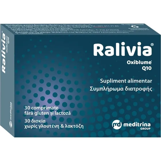 Meditrin Ralivia Oxiblume + CoQ10, 30 Tabletten