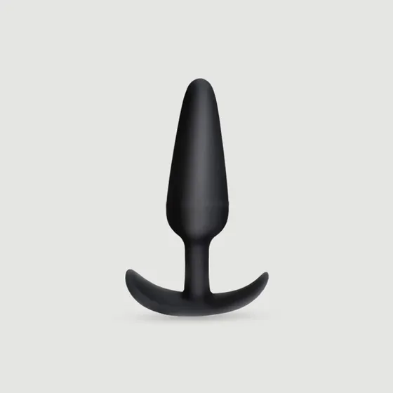 Sexopolis Anchor Silicone Small Beginner's Butt Plug - Schwarz