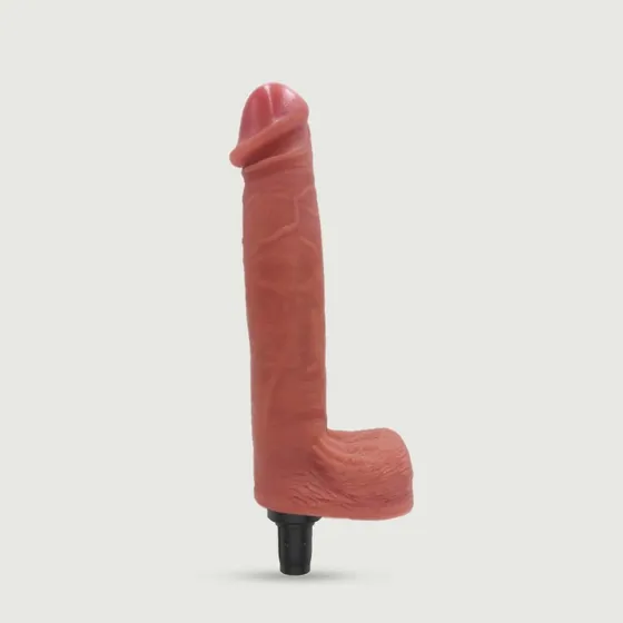 Sexopolis Sex Machines Silikonvibrator 22 cm - Fleischfarben