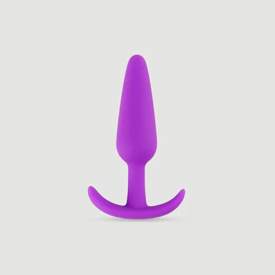 Sexopolis Anal Beginner's Large Silicone Butt Plug - Lila