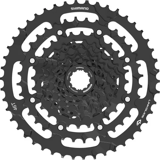 Shimano CS-LG300-9 Kassette 11-46T Schwarz