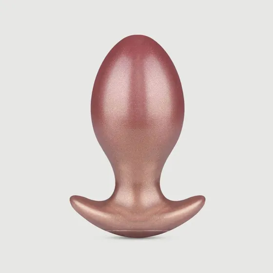 Wonder Kleiner runder Silikon Butt Plug - Bronze