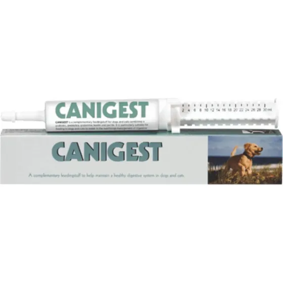 TRM Canigest Oral Paste XS-XL, Probiotische Ergänzung für Hunde & Katzen