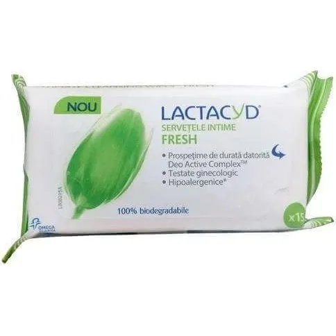 Lactacyd Intimtücher, 15 Stück, Perrigo