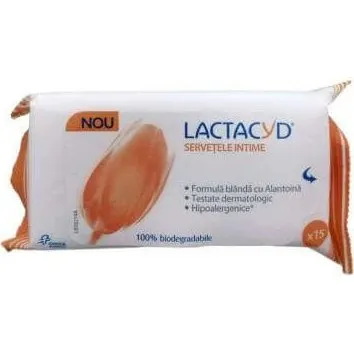 Lactacyd Intimtücher, 15 Stück, Perrigo