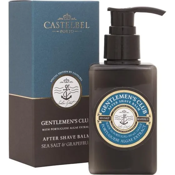 Castelbel Gentlemen's Club Sea Salt After Shave Balm 100ml - Blue