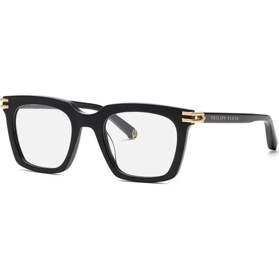 Philipp Plein Plein Icon VPP115M Brille Schwarz Quadratisch