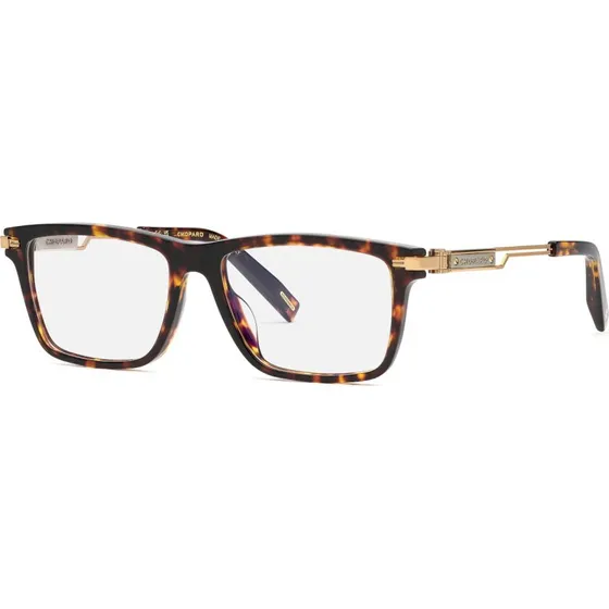 Chopard VCH357 Brille Unisex - Rechteckige Fassung in Havanna