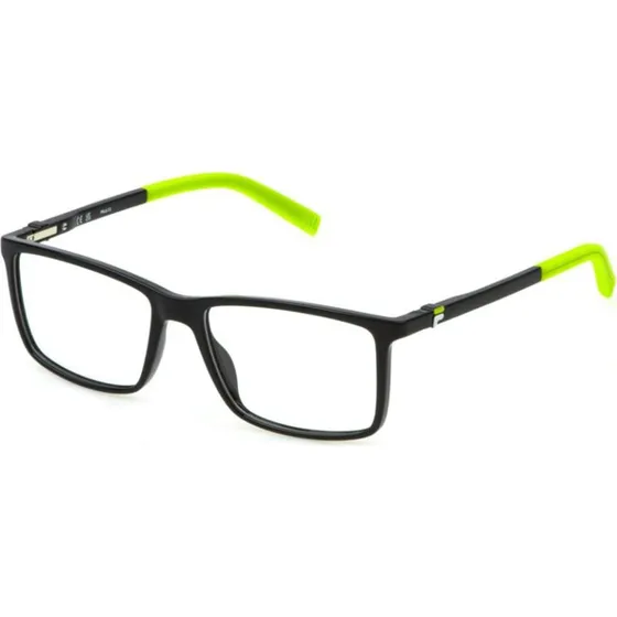 Fila VFI704L Brille Unisex Schwarz Rechteckig