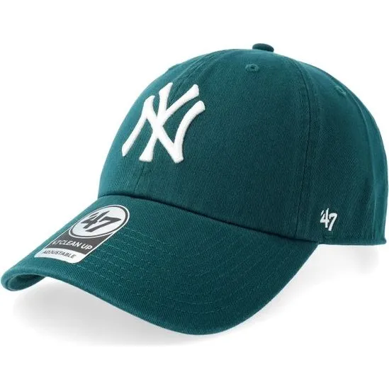47 Brand Cap New York Yankees Clean Up Pacific Green/White
