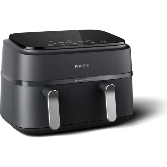Philips Airfryer Double NA351/00 9L Schwarz