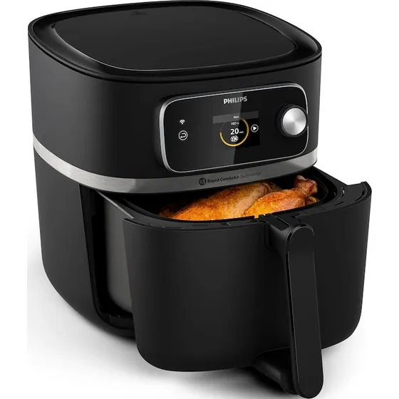 Philips HD9880/90 Airfryer XXL 8,3 L, 2000 W, schwarz/stainless steel
