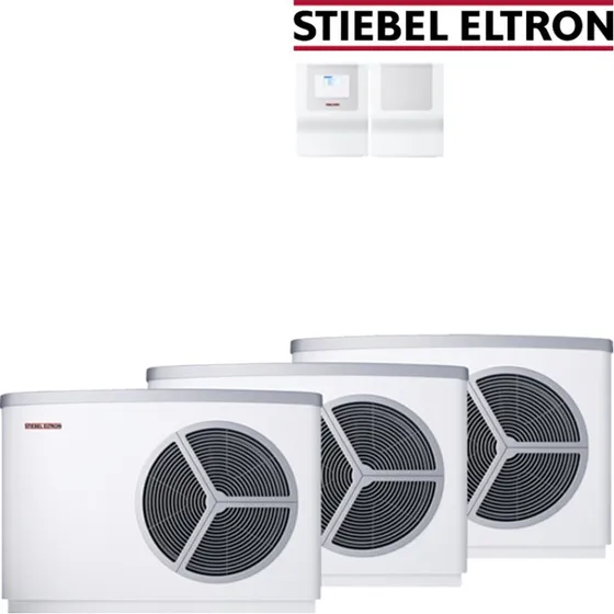 Stiebel Eltron WPL 25 A 3er Set Luft-Wasser-Wärmepumpe