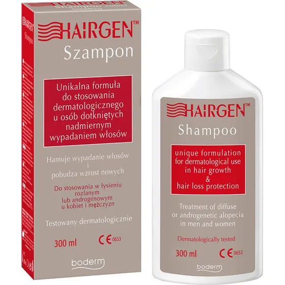 Boderm Hairgen Shampoo gegen Haarausfall, 300 ml