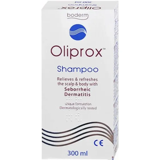 Boderm Oliprox Shampoo gegen seborrhoische Dermatitis, 300 ml
