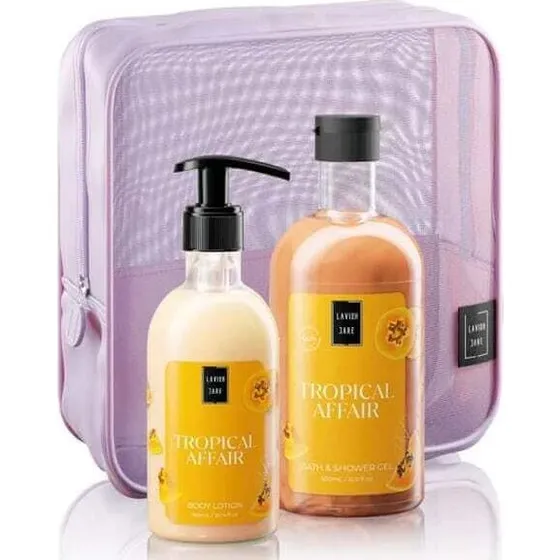 LAVISH CARE Tropical Affair Körperpflege-Set mit Duschgel & Creme