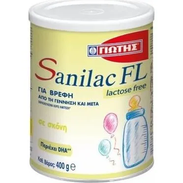 JOTIS Sanilac FL Laktosefreie Säuglingsmilch, 350g