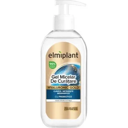 Elmiplant Hyaluronic Gold Mizellen-Reinigungsgel, 200 ml