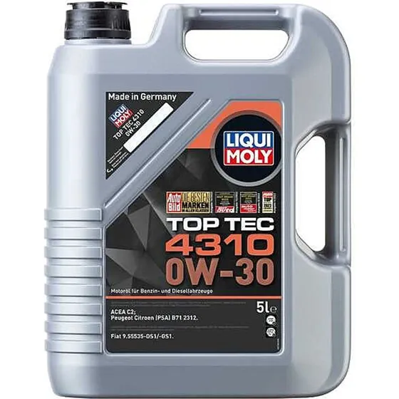 Liqui Moly Top Tec 4310 0W-30 5L Motoröl