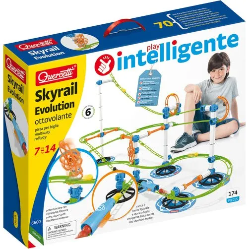 Quercetti Skyrail Evolution Kugelbahn 6m