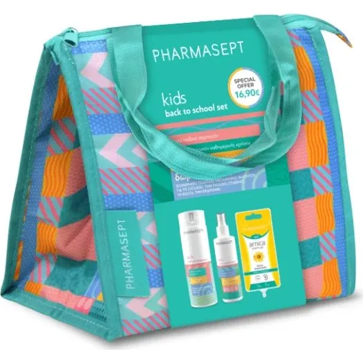 PHARMASEPT Kids Back To School Set: Shampoo, Anti-Läuse-Lotion & Arnika Creme