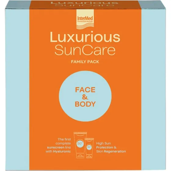 Sonnenschutz-Set SPF50: Gesichtscreme 75ml & Körpercreme 200ml
