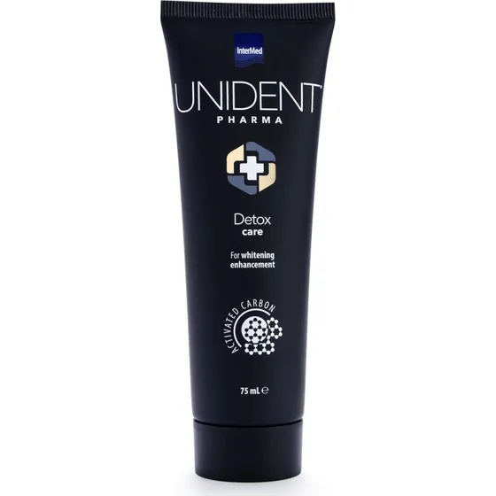Unident Pharma Detox Care Zahnpasta gegen Flecken, 75 ml