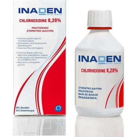 Inaden Chlorhexidin 0,20% Mundspülung zur Zahnfleischpflege