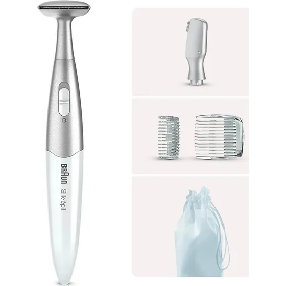 Braun Silk-pil FG1100 Bikinitrimmer Wei
