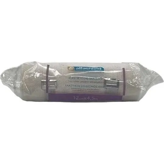 ALFASHIELD Elastische Binde 12cm x 4,5m (1 Stk)