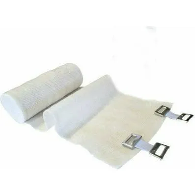 ALFASHIELD Elastische Binde 12cm x 4,5m mit Clip