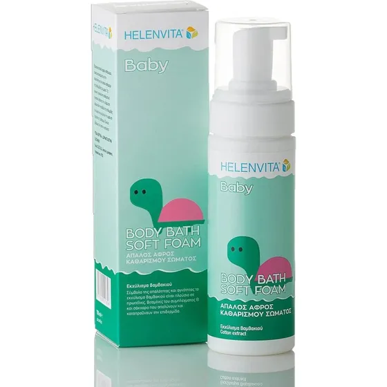 Helenvita Baby Body Bath Soft Foam Reinigungsschaum 150ml
