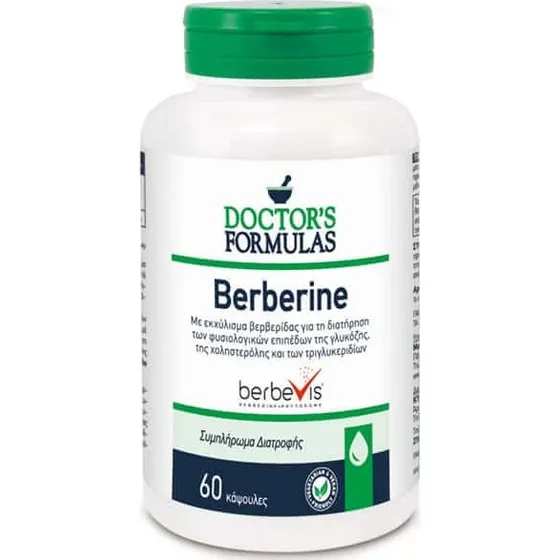 Doctor's Formulas Berberin mit Berbevis® - 60 vegane Kapseln