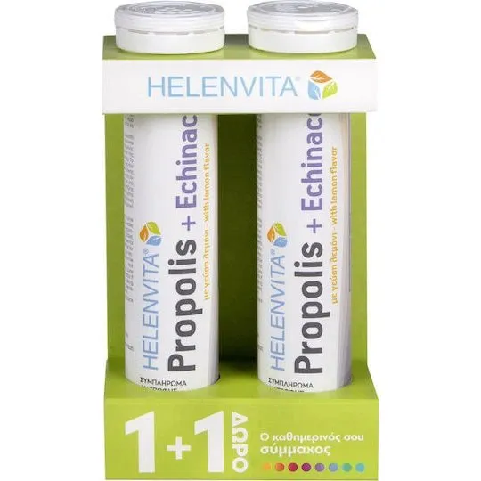 Helenvita Propolis & Echinacea Immunsystem Stärkung 40 Tabs Zitrone