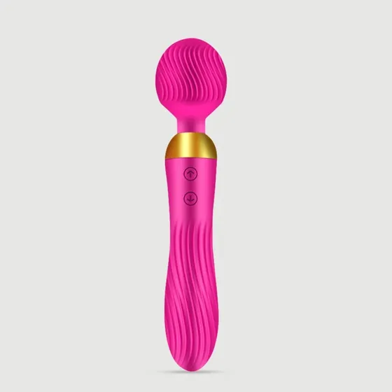 Amalthea 2-in-1 Classic & Wand Massage Vibrator - Rosa