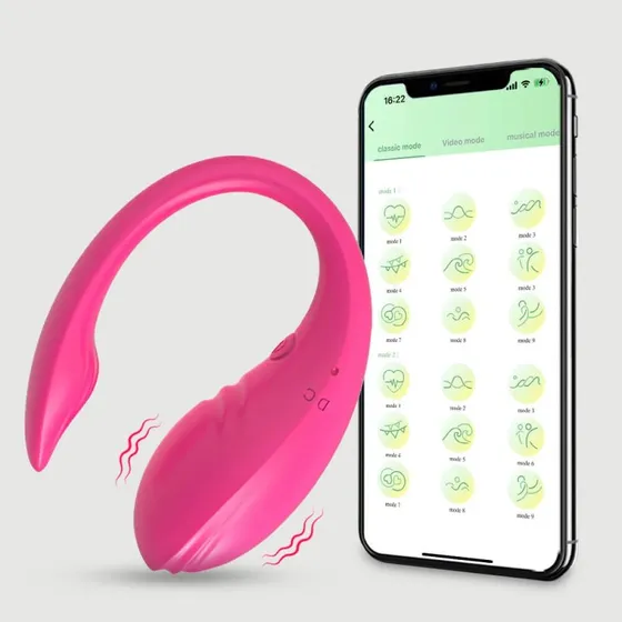 Sexopolis Kala App-gesteuerter Silikon-Vibrator - Rosa