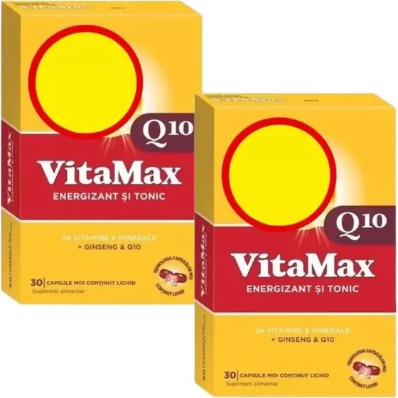 Perrigo Vitamax Q10 Packung, 60 Kapseln (30 + 30)