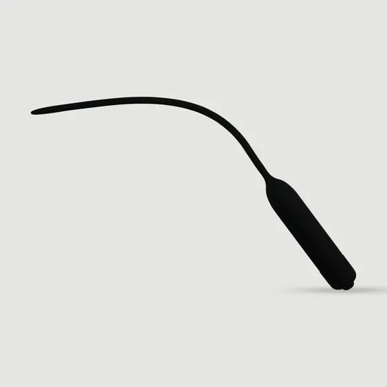 Sexopolis Silikon Urethral Sound 100 x 5,5 mm - Schwarz