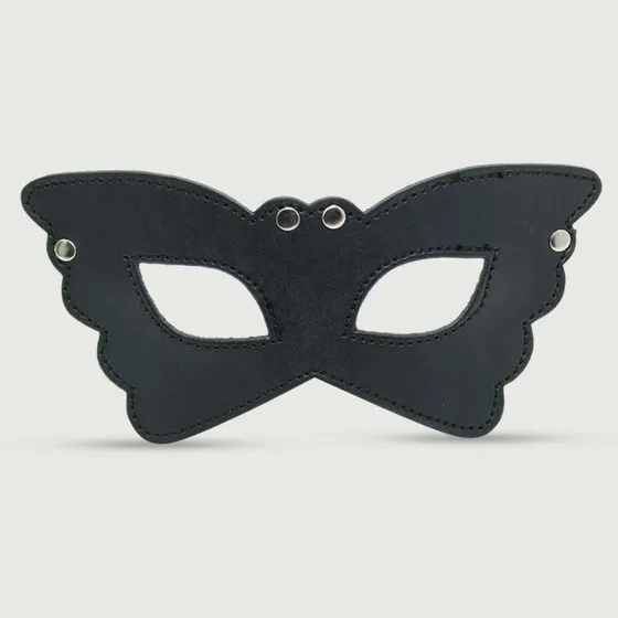 Augenmaske mit geflügeltem Design - Schwarz