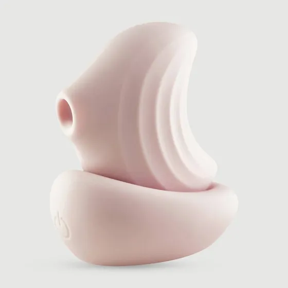 Mondsichel Klitoris-Saug-Stimulator mit Vibration - Rosa