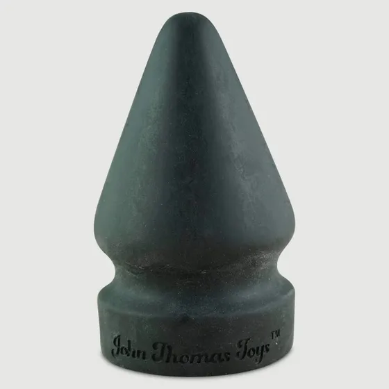 Der Butt Spreader Platinum Silikon Butt Plug XL - Schwarz