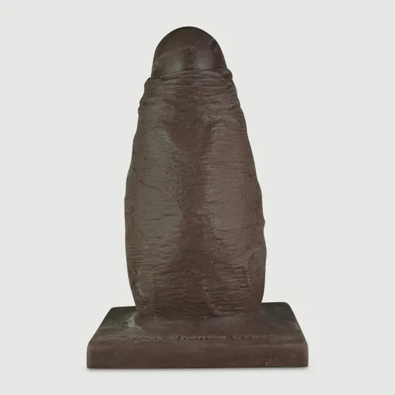 All The Girth Platinum Silikon Dildo X-Large 31 cm - Braun