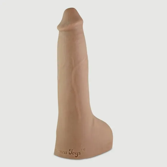 Mr Smooth Realistic Platinum Silikon Dildo 23 cm - Braun