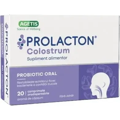 Agetis Prolacton Colostrum Probiotikum, 20 Schmelztabletten