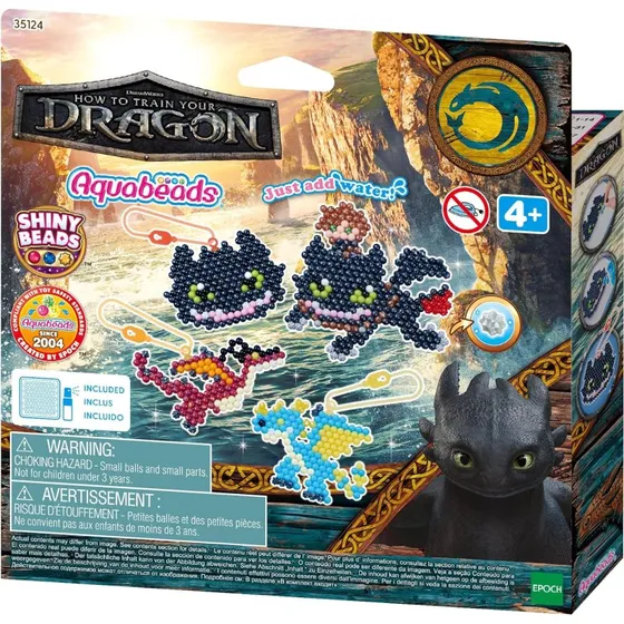 Aquabeads Drachenzähmen leicht gemacht Schlüsselanhänger-Bastelset