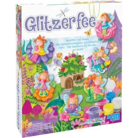 Mould & Paint Glitzerfee – DIY Glitzerfee mit Gießformen & Farben