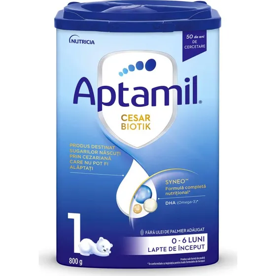 Aptamil CesarBiotik 1 Säuglingsnahrung, 0-6 Monate, 800g